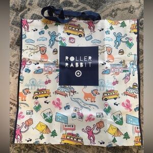 Roller rabbit x target tote bag